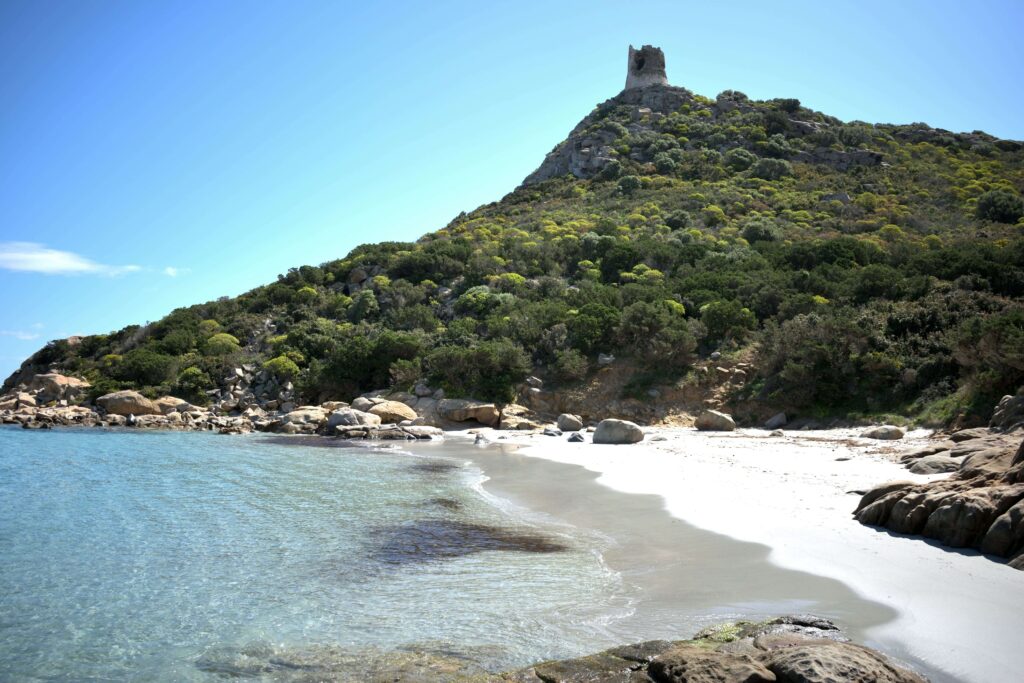 Plage de Villasimius, Sardaigne