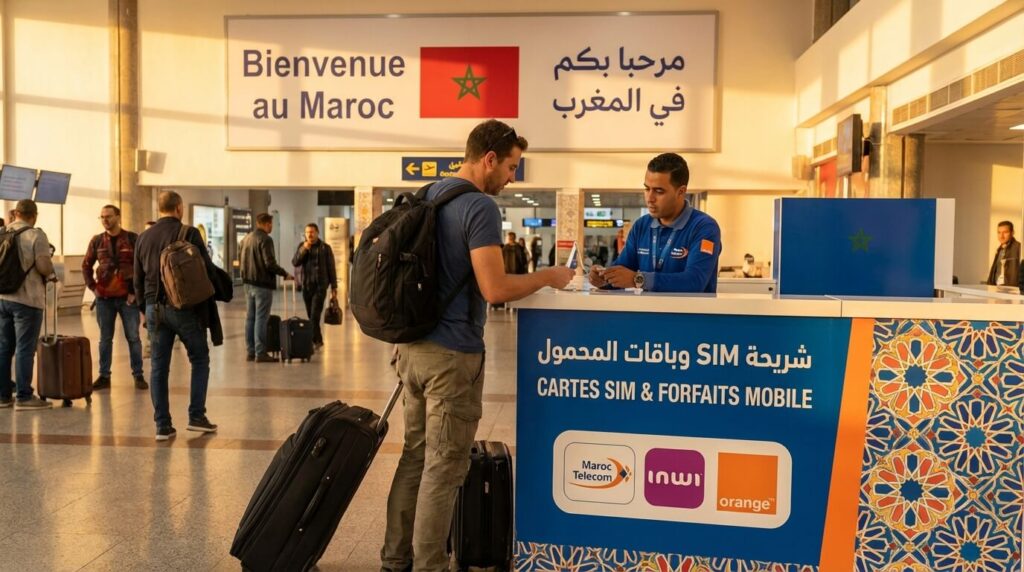 Acheter une carte SIM au Maroc à l'aéroport : Prix, Opérateurs et Pièges 3