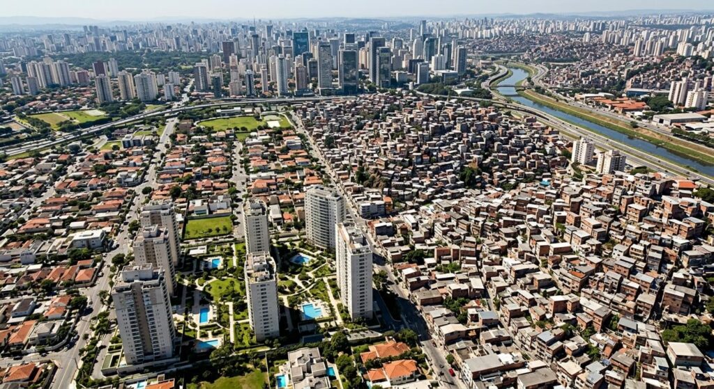Saint-domingue est-elle une ville dangereuse pour les touristes ? 2 Vue d'ensemble de la métropole montrant les contrastes entre zones résidentielles et quartiers populaires.