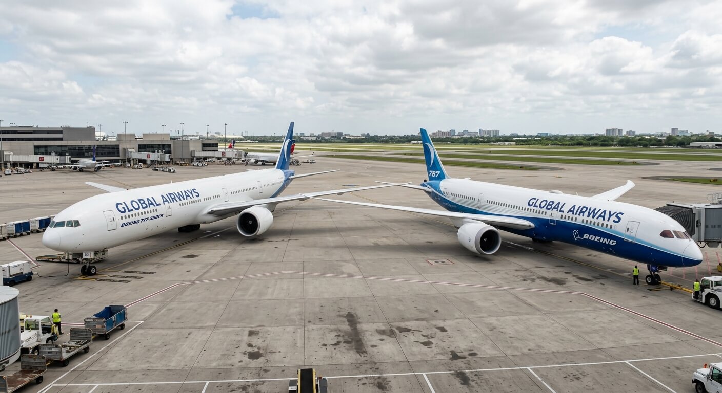Boeing 777 vs 787