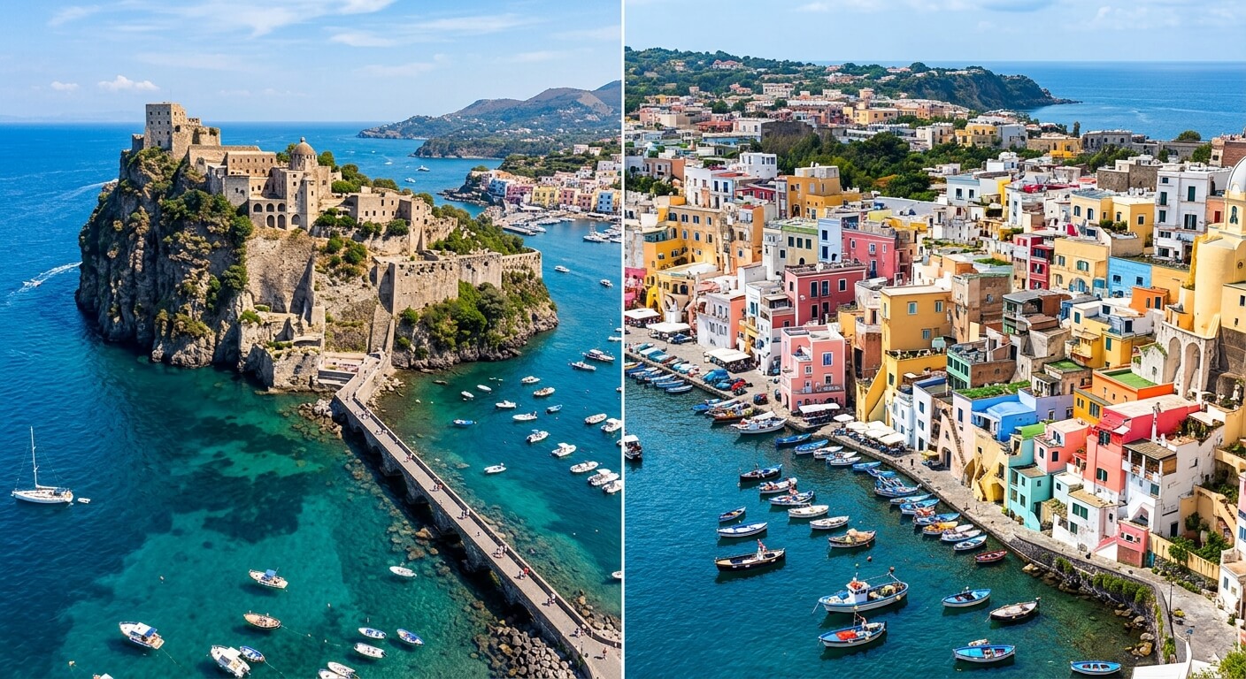 Ischia ou Procida : quelle île choisir pour votre séjour dans la baie de Naples ?