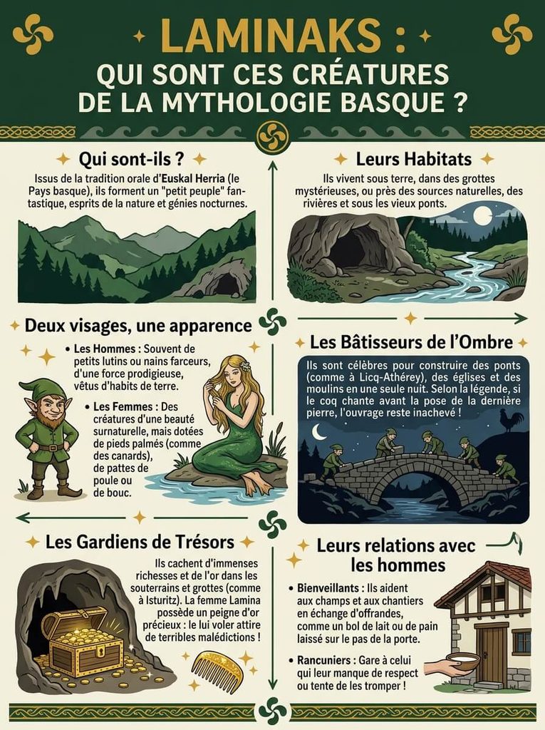 Laminaks : qui sont ces créatures de la mythologie basque ? 4